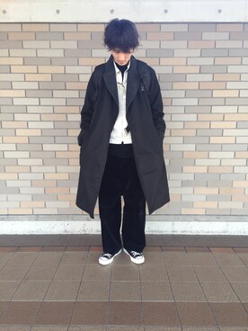 「salvy;（サヴィー）のアイテム（ジャケット/アウター）」を使った、hayatoさん（メンズ・176cm）の冬コーディネート