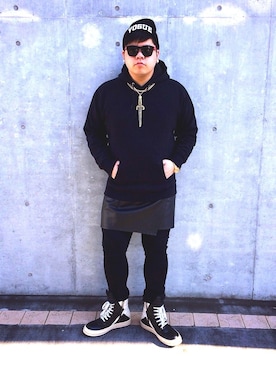 「adsr」｜「アイテム（アクセサリー）」を使った、Takeshi Mizunoさん（メンズ・176cm）の春コーディネート
