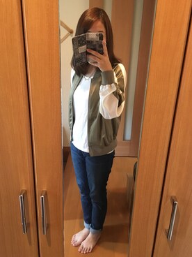 「FLIP THE SCRIPT（フリップザスクリプト）のアイテム（財布/小物）」を使った、おとら。さん（レディース・157cm）の夏コーディネート
