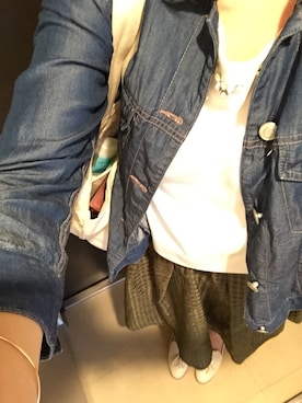 「お買物コーデ」｜morico さん（レディース・158cm）の夏コーディネート