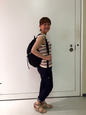 「interstaple」｜ayakoさん（レディース・155cm）の夏コーディネート