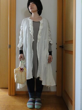 「AS as know as（エーエス アズノウアズ）のアイテム（ワンピース）」を使った、meeryeeさん（レディース・167cm）の春コーディネート