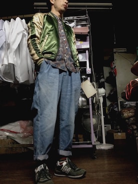 「PATRICK（パトリック）のアイテム（トップス）」を使った、たろうさん（メンズ・166cm）の春コーディネート