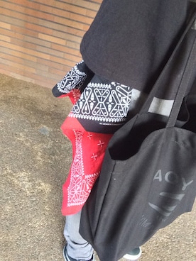 「SWAGGER（スワッガー）のアイテム（財布/小物）」を使った、TORIさん（メンズ・177cm）の秋コーディネート