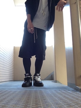 レギンス スパッツを使った ラクチンコーデ のメンズ人気ファッションコーディネート Wear
