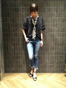 JEANASISアミュプラザ鹿児島STAFFさんのコーディネート