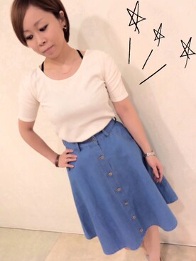 さかさん（レディース・158cm）の夏コーディネート