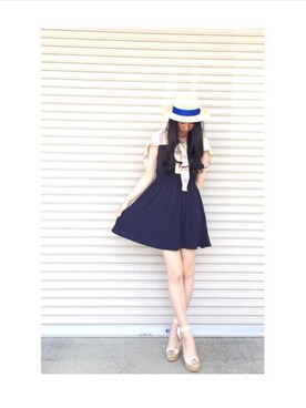 みずきさん（レディース・169cm）の夏コーディネート