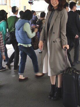 「DRWCYS（ドロシーズ）のアイテム（テーラードジャケット）」を使った、みずきさん（レディース・169cm）の夏コーディネート