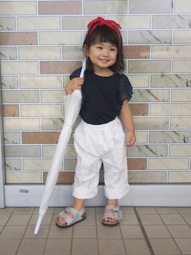 uuume＊さん（キッズ・80cm）の夏コーディネート