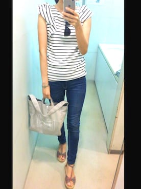 きなりさん（レディース・168cm）の夏コーディネート