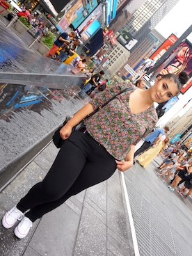 「Times square」｜N.julianaaさん（レディース・160cm）の秋コーディネート
