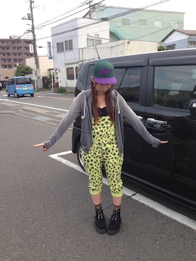 r_nyaさん（レディース・156cm）の春コーディネート