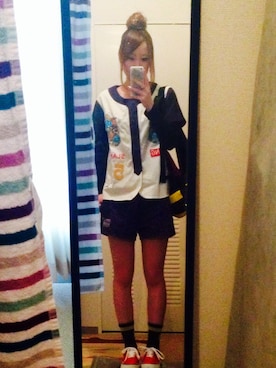 r_nyaさん（レディース・156cm）の春コーディネート