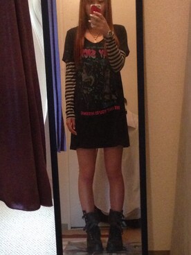 r_nyaさん（レディース・156cm）の夏コーディネート