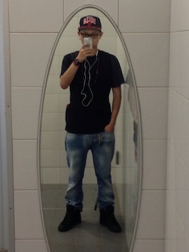 ToMoToShiさん（メンズ・175cm）の夏コーディネート