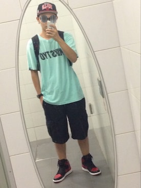 ToMoToShiさん（メンズ・175cm）の夏コーディネート