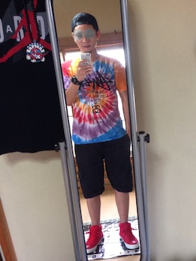 ToMoToShiさん（メンズ・175cm）の夏コーディネート