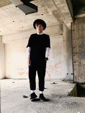 黃婷さん（レディース・173cm）の春コーディネート