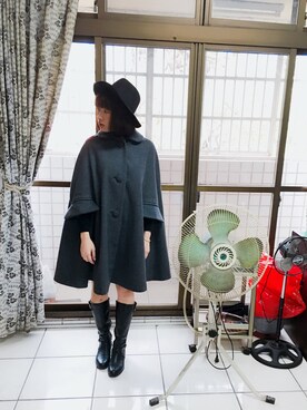 「Marjorie（マージョリー）のアイテム（ジャケット/アウター）」を使った、Sylviaさん（レディース・166cm）の春コーディネート