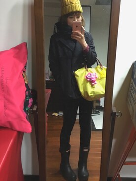 Disney kuoさん（レディース・166cm）の冬コーディネート