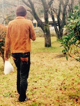 「JACKROSE（ジャックローズ）のアイテム（その他アウター）」を使った、K.Kさん（メンズ・184cm）の春コーディネート