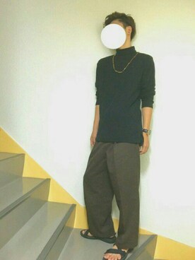 ざきまるさん（メンズ・165cm）の秋コーディネート