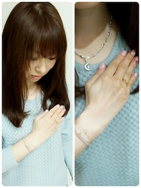 「Loree Rodkin(ローリーロドキン)のアイテム」を使った、naitoさん(レディース・153cm)の冬コーディネート