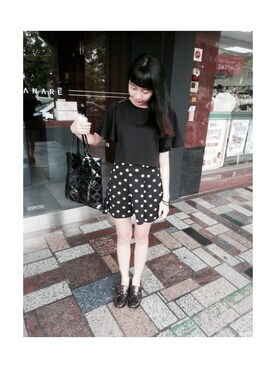 smallrabbtさん（レディース・156cm）の夏コーディネート