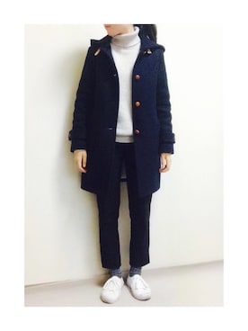 mayumi+さん（レディース・158cm）の冬コーディネート