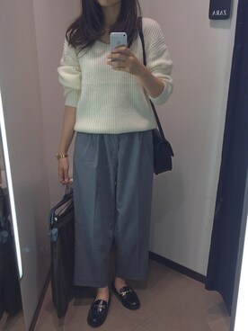 mayumi+さん（レディース・158cm）の秋コーディネート