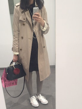 mayumi+さん（レディース・158cm）の冬コーディネート