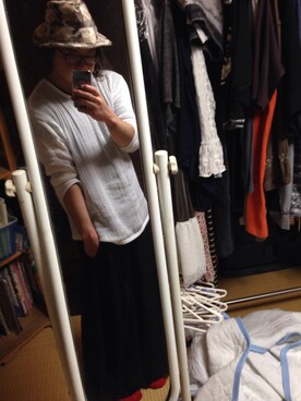 「MALAIKA（マライカ）のアイテム（パンツ）」を使った、りょまさん（メンズ・160cm）の秋コーディネート