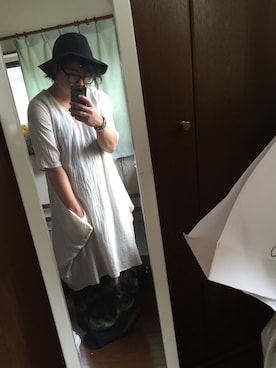 「MALAIKA（マライカ）のアイテム（アクセサリー）」を使った、りょまさん（メンズ・160cm）の秋コーディネート