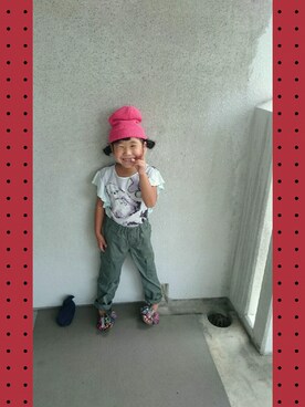 「vanavana（ヴァナヴァナ）のアイテム」を使った、福すけさん（キッズ・110cm）の秋コーディネート