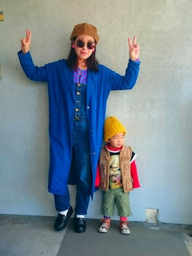 福すけさん(レディース・155cm)の春コーディネート