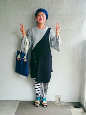 福すけさん(レディース・155cm)の夏コーディネート