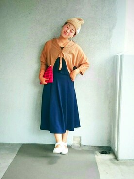 福すけさん（レディース・155cm）の夏コーディネート