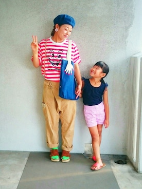 福すけさん（レディース・155cm）の夏コーディネート