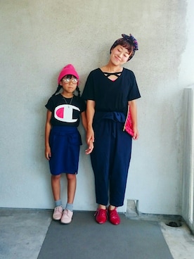 福すけさん（レディース・155cm）の夏コーディネート