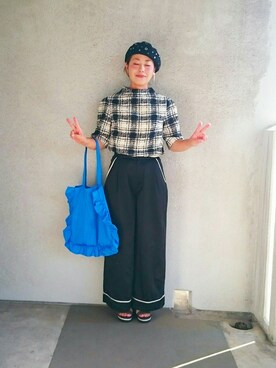 福すけさん（レディース・155cm）の夏コーディネート