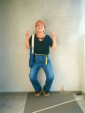 福すけさん(レディース・160cm)の夏コーディネート