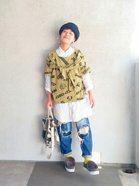 福すけさん（レディース・155cm）の秋コーディネート