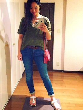 仁愛さん（レディース・160cm）の春コーディネート