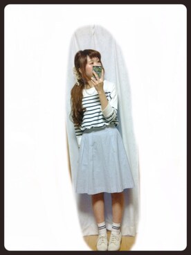 kさん（レディース・150cm）の春コーディネート