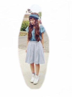 kさん（レディース・150cm）の夏コーディネート