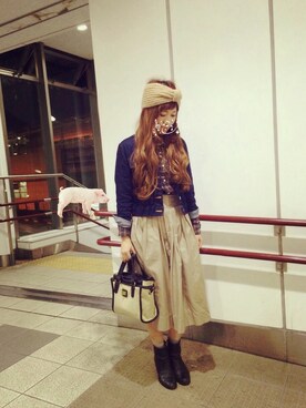 kさん（レディース・150cm）の秋コーディネート