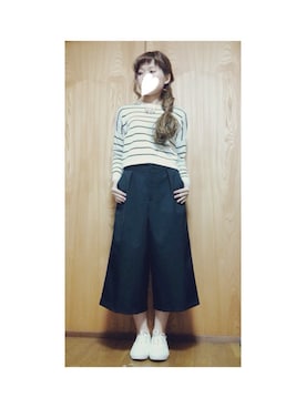 kさん（レディース・150cm）の冬コーディネート