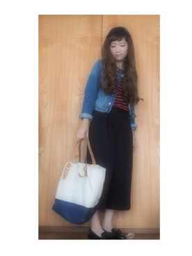 kさん（レディース・150cm）の春コーディネート