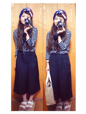 kさん（レディース・150cm）の夏コーディネート